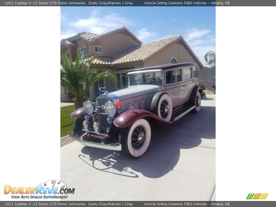 Front 3/4 View of 1931 Cadillac V-12 Series 370 Fisher Limousine Photo #6