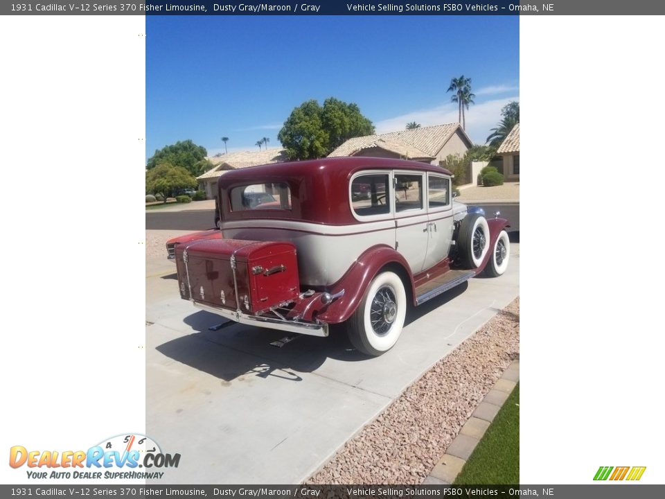 1931 Cadillac V-12 Series 370 Fisher Limousine Trunk Photo #18