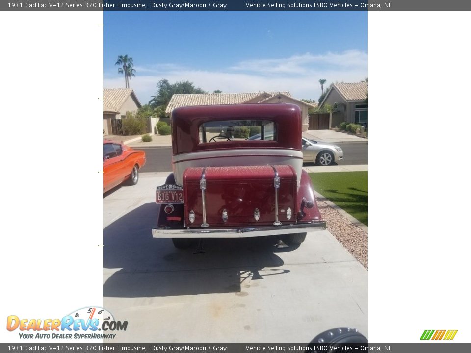 1931 Cadillac V-12 Series 370 Fisher Limousine Trunk Photo #19