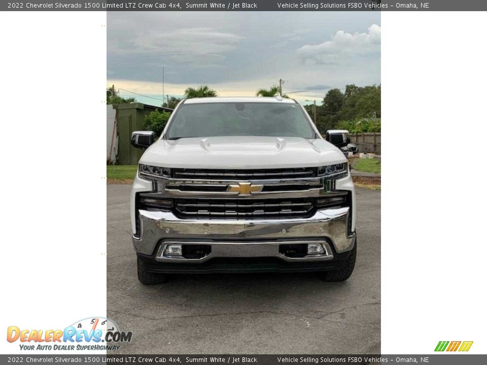 2022 Chevrolet Silverado 1500 Limited LTZ Crew Cab 4x4 Summit White / Jet Black Photo #2