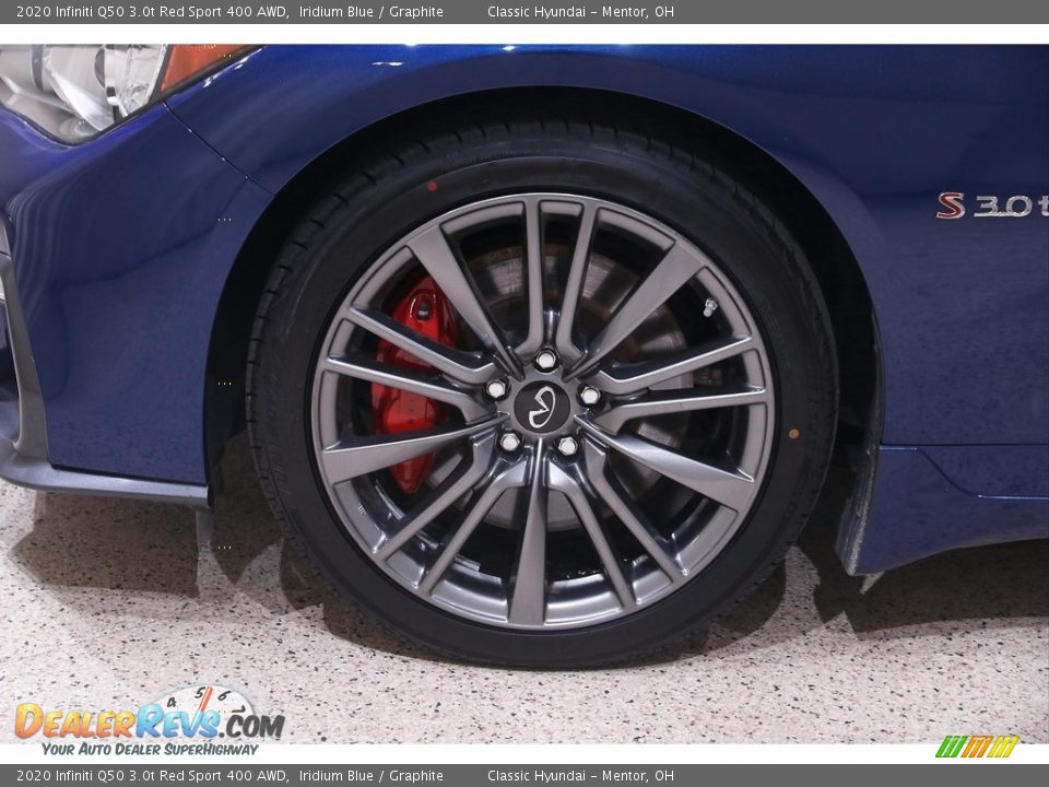 2020 Infiniti Q50 3.0t Red Sport 400 AWD Wheel Photo #21