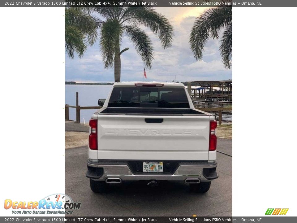 2022 Chevrolet Silverado 1500 Limited LTZ Crew Cab 4x4 Summit White / Jet Black Photo #4