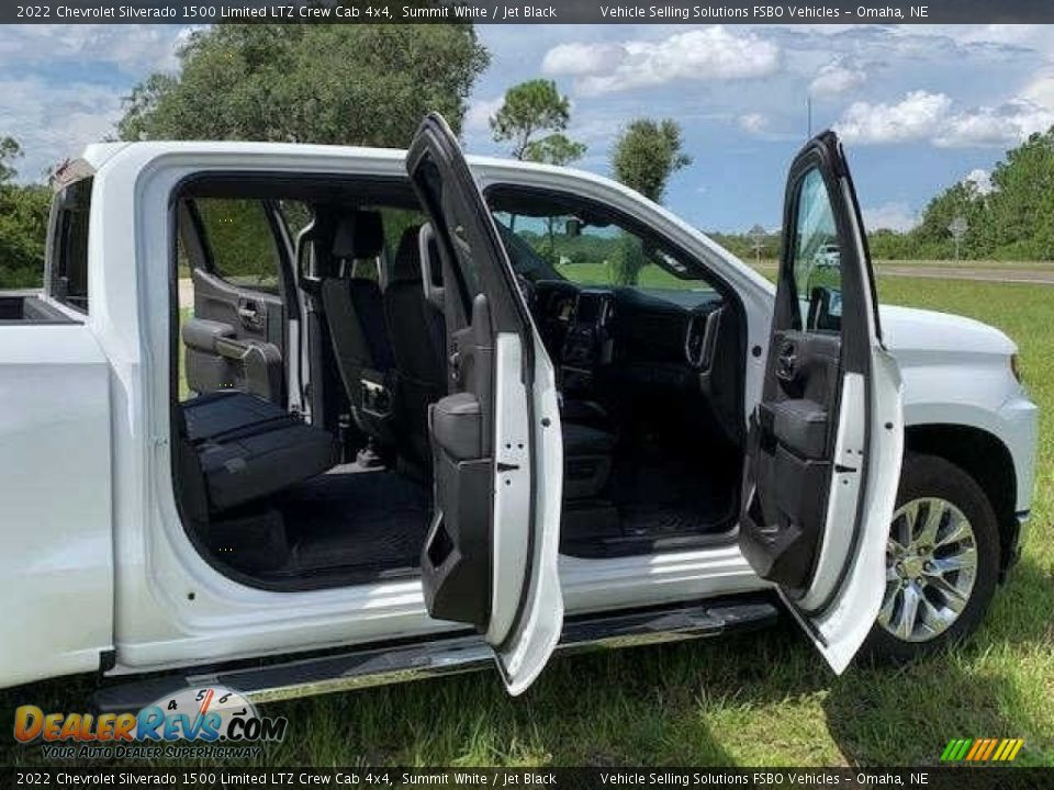 2022 Chevrolet Silverado 1500 Limited LTZ Crew Cab 4x4 Summit White / Jet Black Photo #5