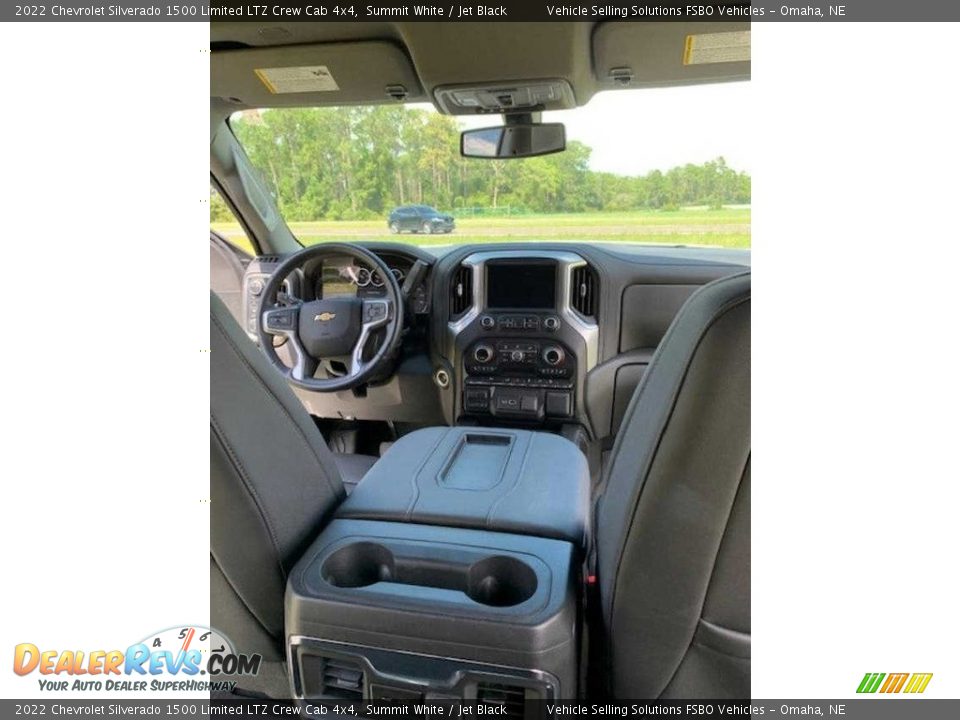 2022 Chevrolet Silverado 1500 Limited LTZ Crew Cab 4x4 Summit White / Jet Black Photo #6