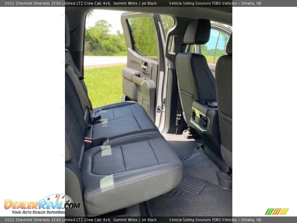 2022 Chevrolet Silverado 1500 Limited LTZ Crew Cab 4x4 Summit White / Jet Black Photo #8
