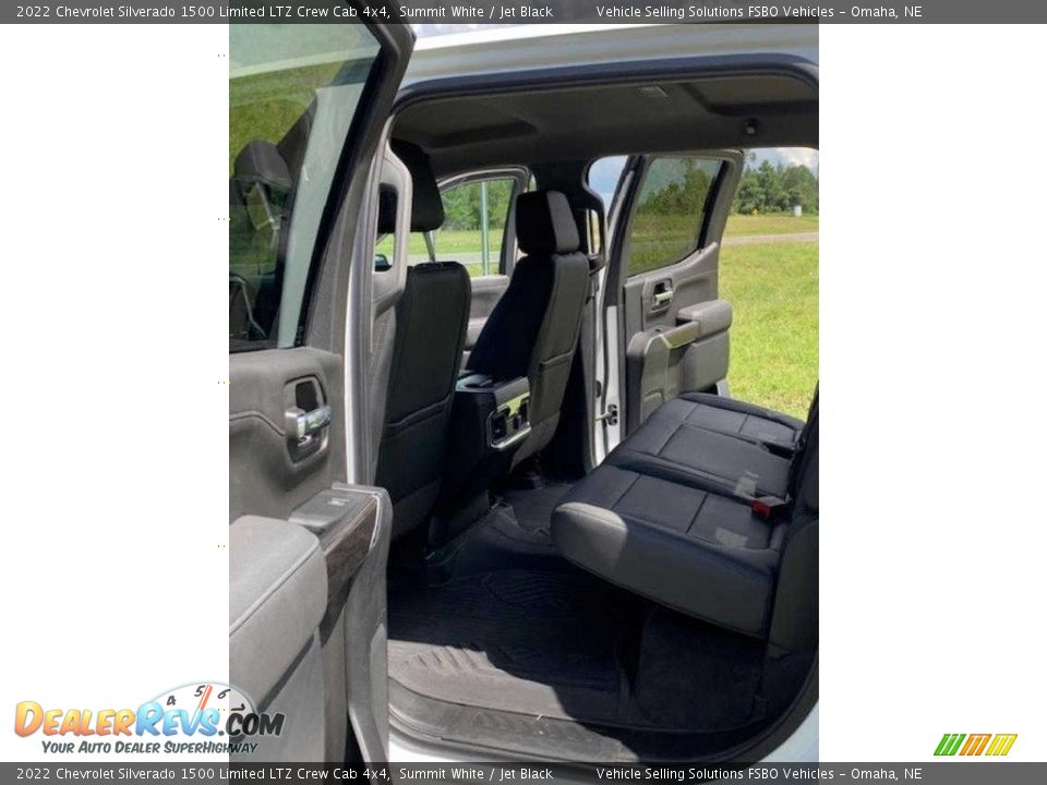 2022 Chevrolet Silverado 1500 Limited LTZ Crew Cab 4x4 Summit White / Jet Black Photo #9