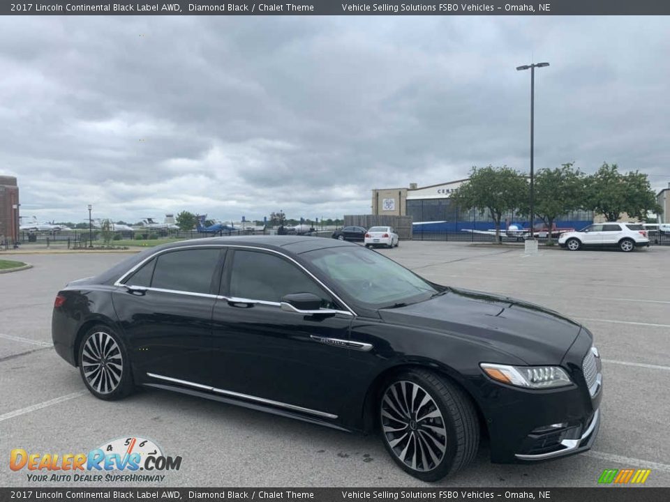 Diamond Black 2017 Lincoln Continental Black Label AWD Photo #1