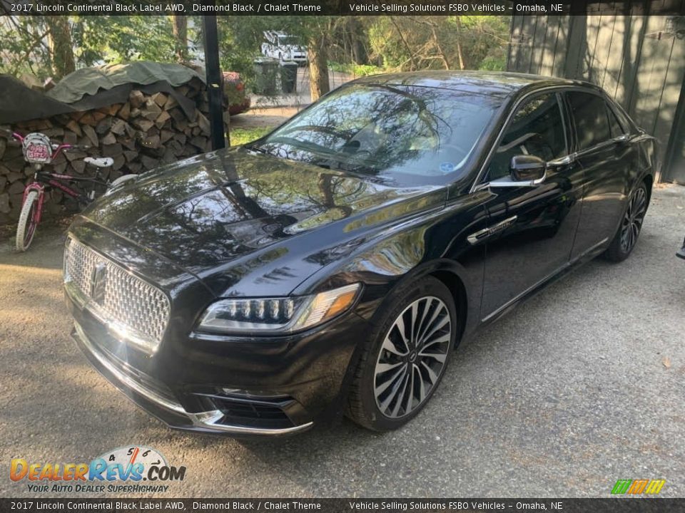 Front 3/4 View of 2017 Lincoln Continental Black Label AWD Photo #7