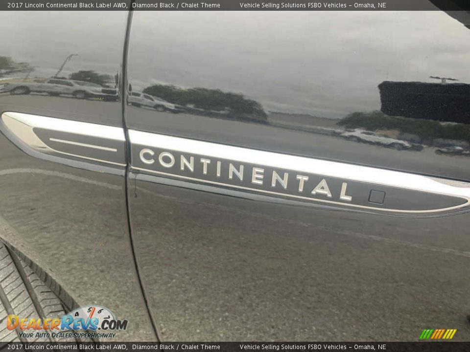 2017 Lincoln Continental Black Label AWD Diamond Black / Chalet Theme Photo #9