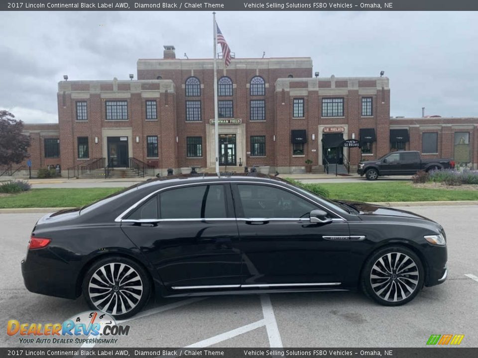 2017 Lincoln Continental Black Label AWD Diamond Black / Chalet Theme Photo #11