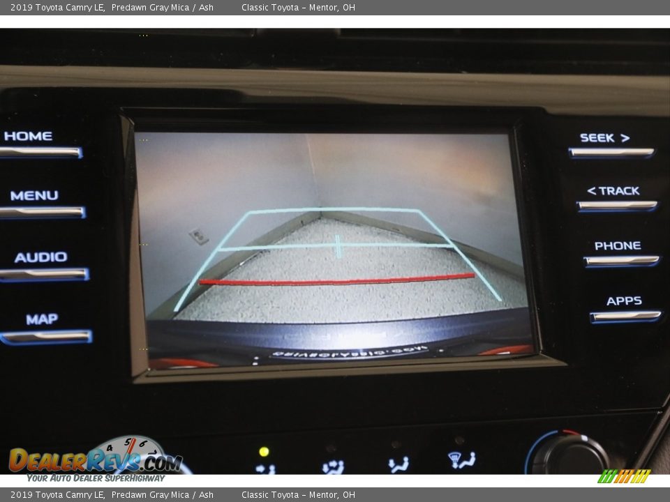 2019 Toyota Camry LE Predawn Gray Mica / Ash Photo #11