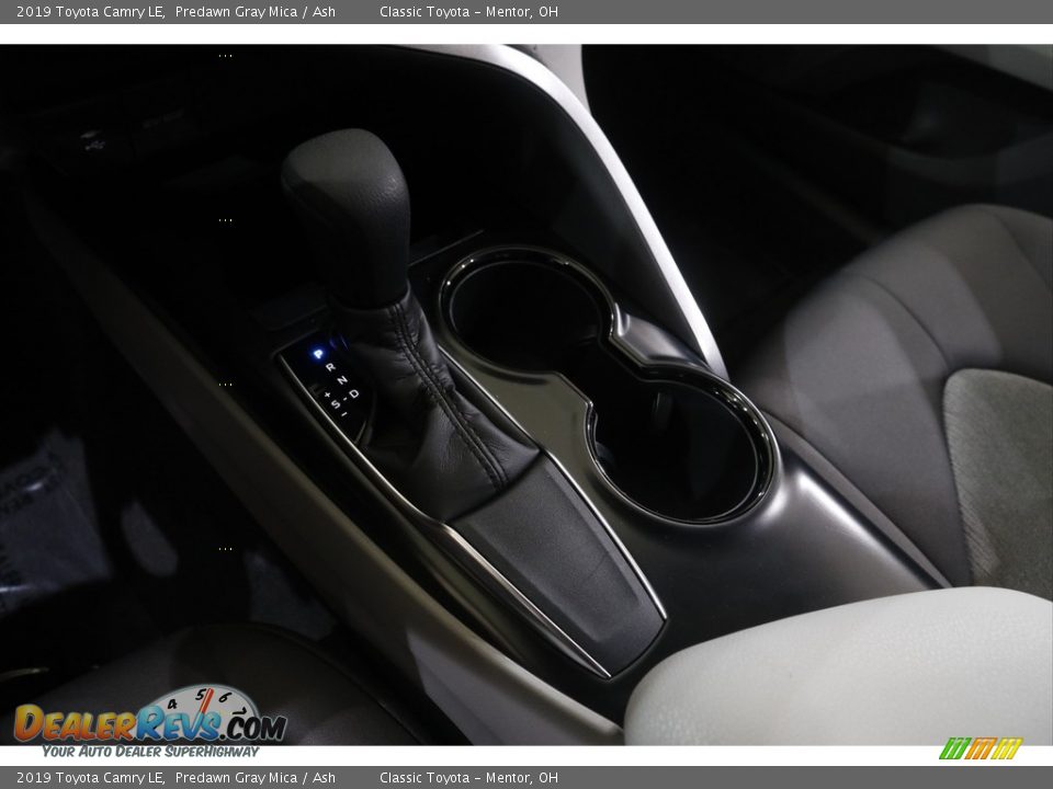2019 Toyota Camry LE Predawn Gray Mica / Ash Photo #12