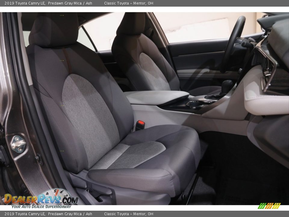 2019 Toyota Camry LE Predawn Gray Mica / Ash Photo #13