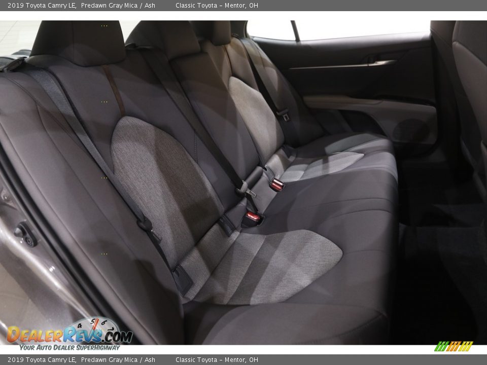 2019 Toyota Camry LE Predawn Gray Mica / Ash Photo #14