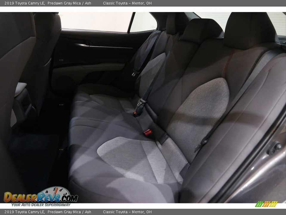 2019 Toyota Camry LE Predawn Gray Mica / Ash Photo #15