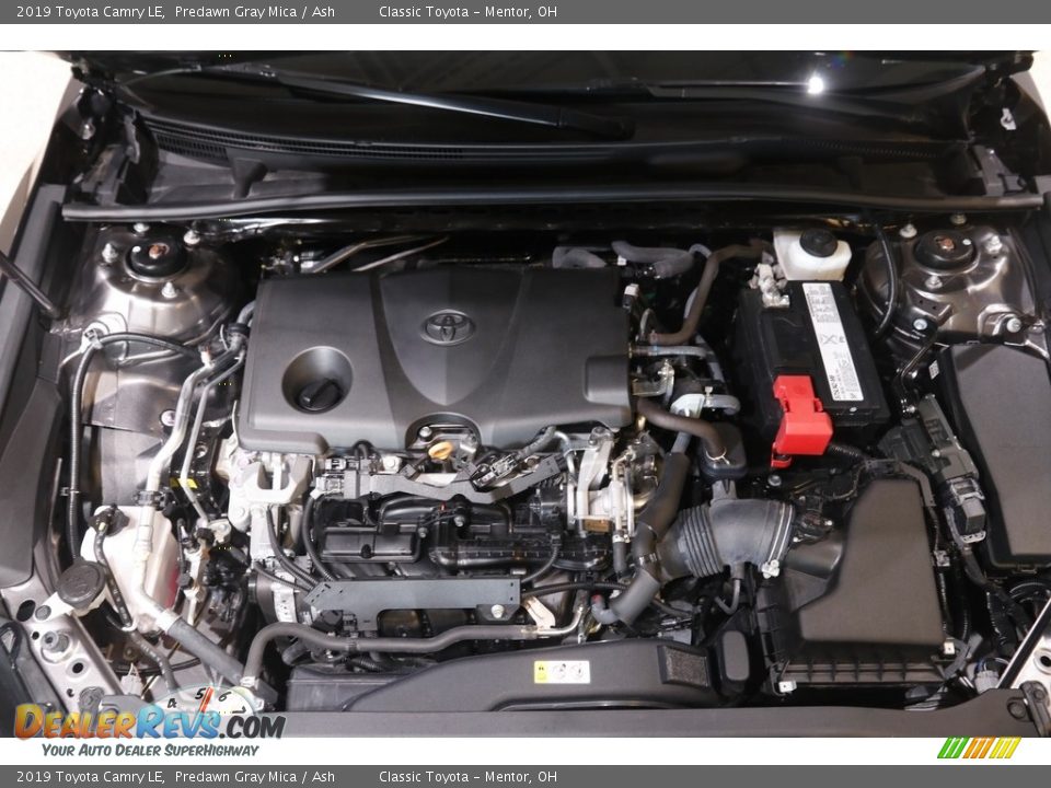 2019 Toyota Camry LE Predawn Gray Mica / Ash Photo #17