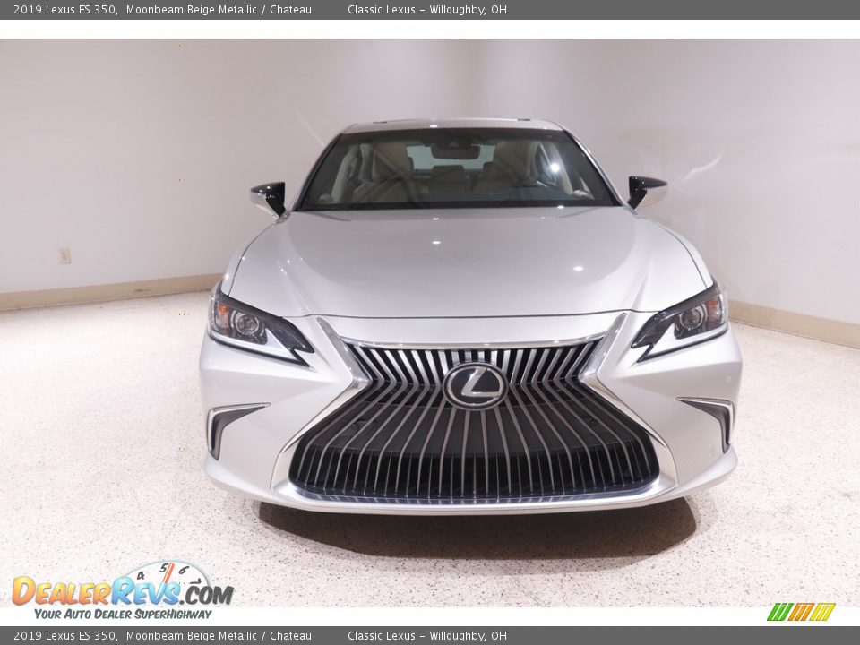 2019 Lexus ES 350 Moonbeam Beige Metallic / Chateau Photo #2