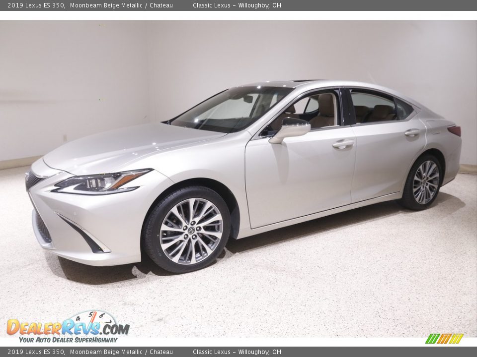 2019 Lexus ES 350 Moonbeam Beige Metallic / Chateau Photo #3