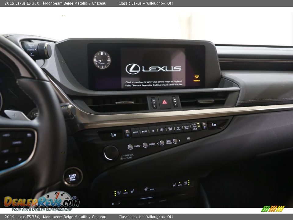 2019 Lexus ES 350 Moonbeam Beige Metallic / Chateau Photo #9