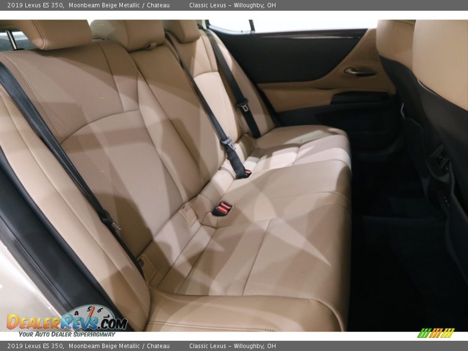 2019 Lexus ES 350 Moonbeam Beige Metallic / Chateau Photo #18