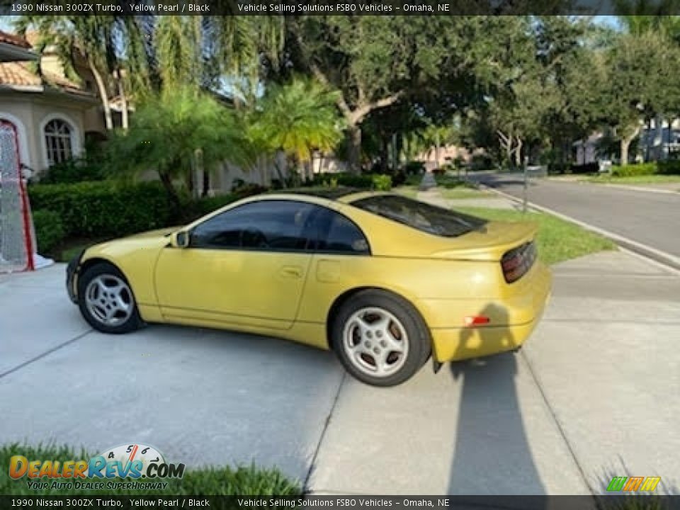 Yellow Pearl 1990 Nissan 300ZX Turbo Photo #5