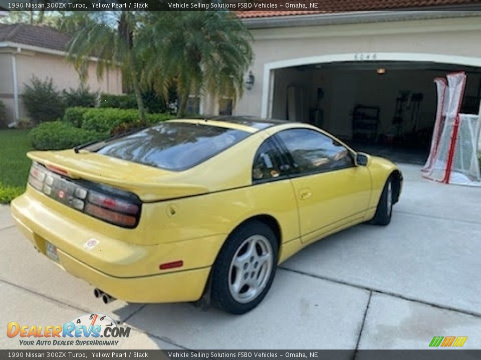 Yellow Pearl 1990 Nissan 300ZX Turbo Photo #6