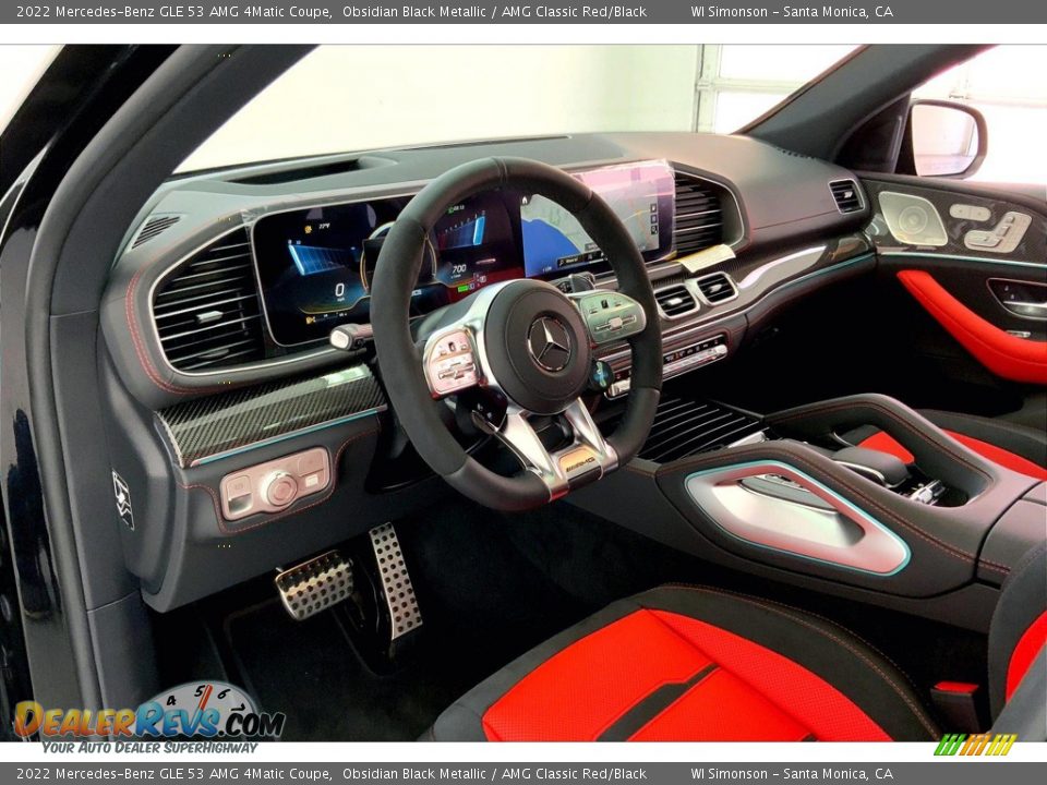 Front Seat of 2022 Mercedes-Benz GLE 53 AMG 4Matic Coupe Photo #4