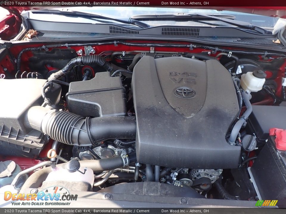 2020 Toyota Tacoma TRD Sport Double Cab 4x4 3.5 Liter DOHC 24-Valve Dual VVT-i V6 Engine Photo #5