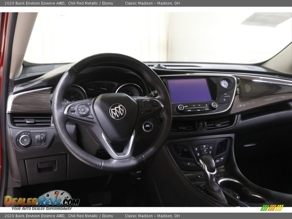 2020 Buick Envision Essence AWD Chili Red Metallic / Ebony Photo #6