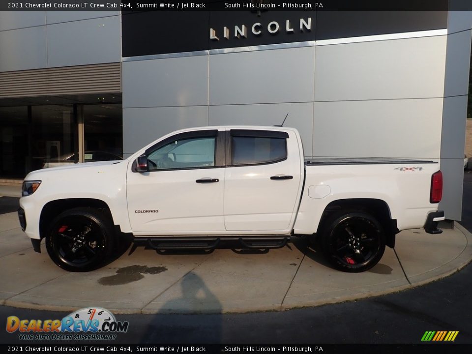 Summit White 2021 Chevrolet Colorado LT Crew Cab 4x4 Photo #2