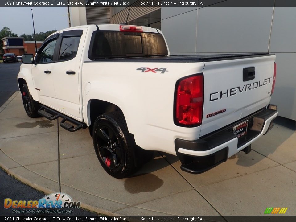 2021 Chevrolet Colorado LT Crew Cab 4x4 Summit White / Jet Black Photo #3