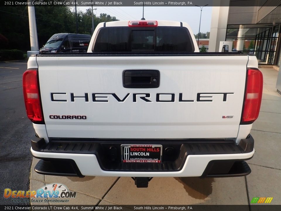 2021 Chevrolet Colorado LT Crew Cab 4x4 Summit White / Jet Black Photo #4