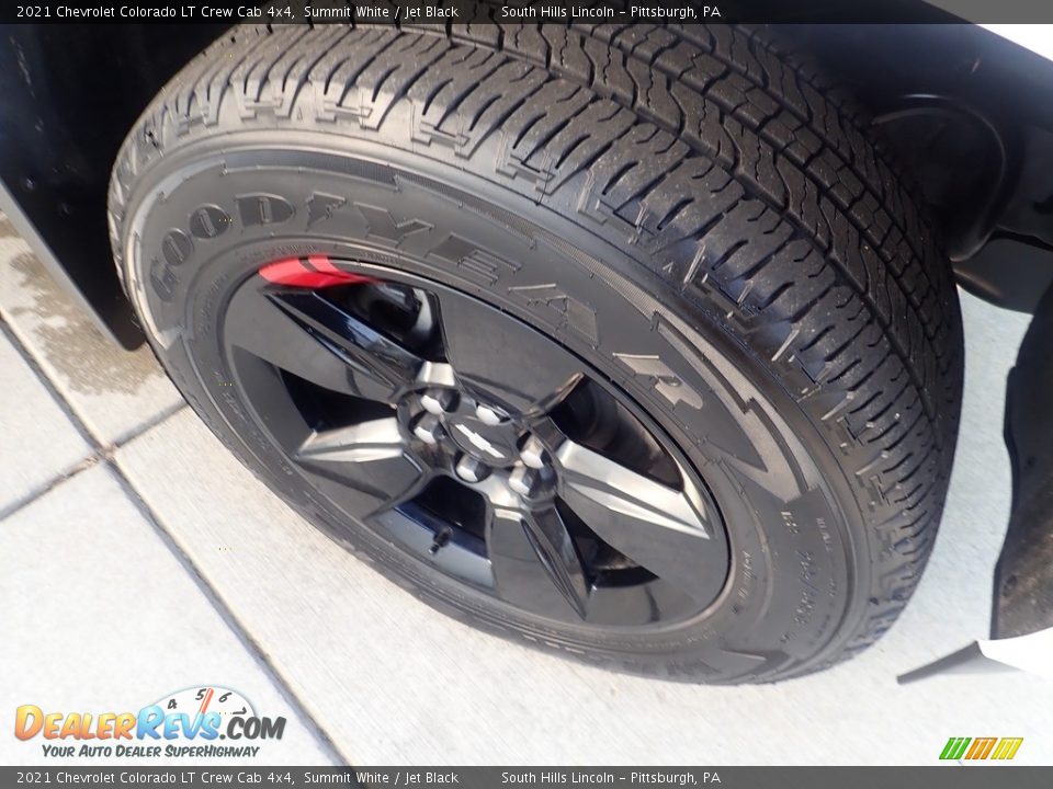 2021 Chevrolet Colorado LT Crew Cab 4x4 Summit White / Jet Black Photo #10