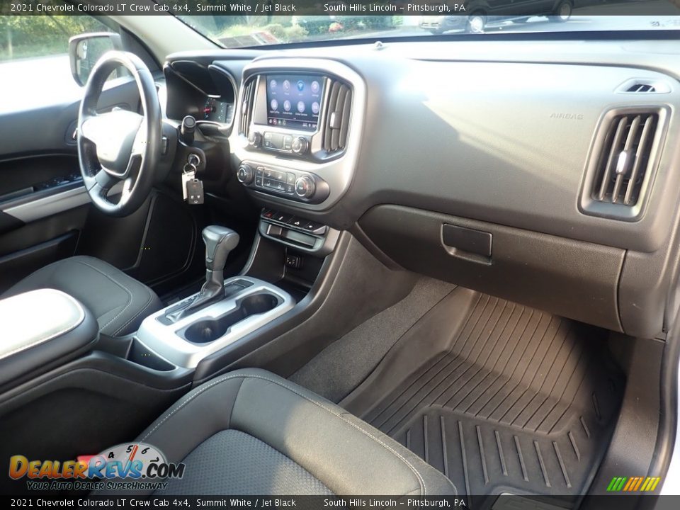 2021 Chevrolet Colorado LT Crew Cab 4x4 Summit White / Jet Black Photo #12