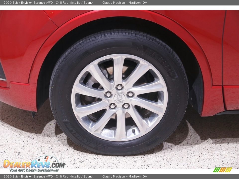 2020 Buick Envision Essence AWD Chili Red Metallic / Ebony Photo #21