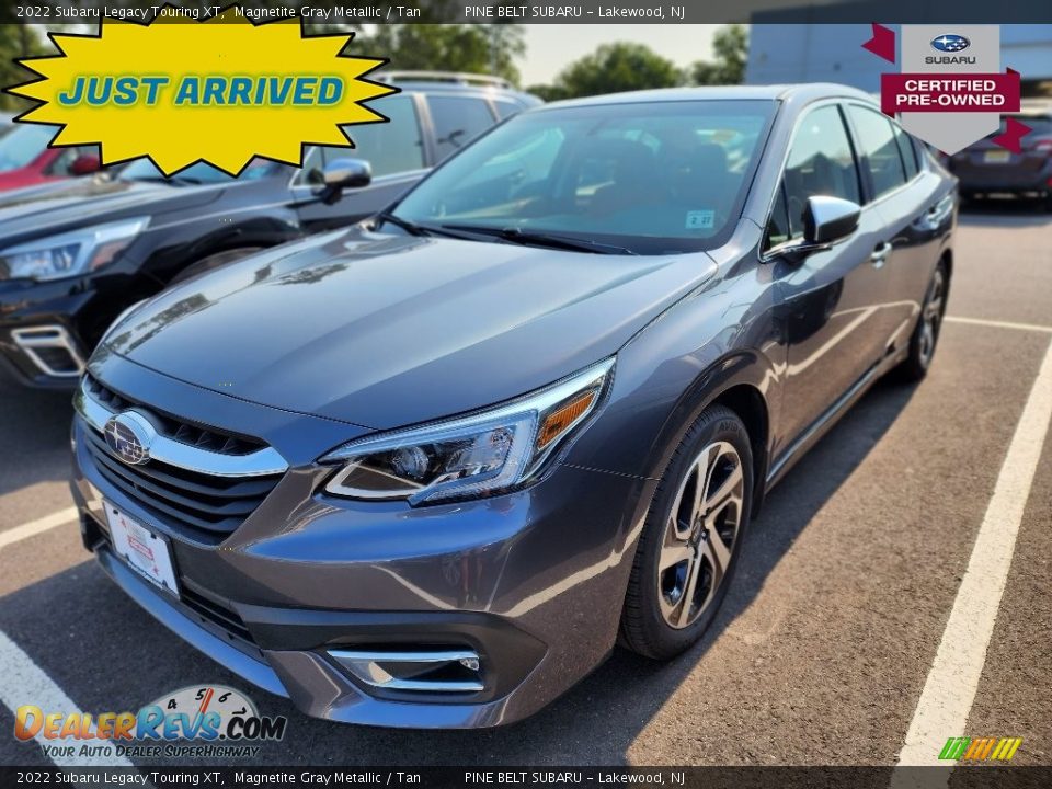 2022 Subaru Legacy Touring XT Magnetite Gray Metallic / Tan Photo #1