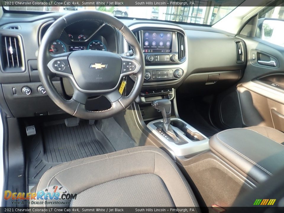 2021 Chevrolet Colorado LT Crew Cab 4x4 Summit White / Jet Black Photo #17