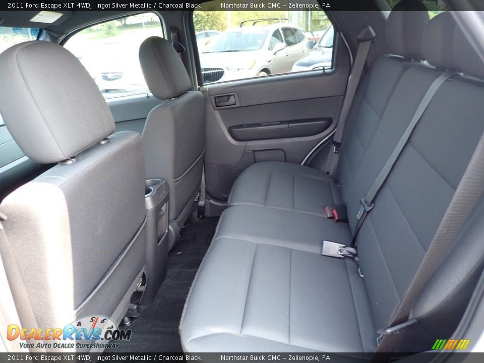 2011 Ford Escape XLT 4WD Ingot Silver Metallic / Charcoal Black Photo #18
