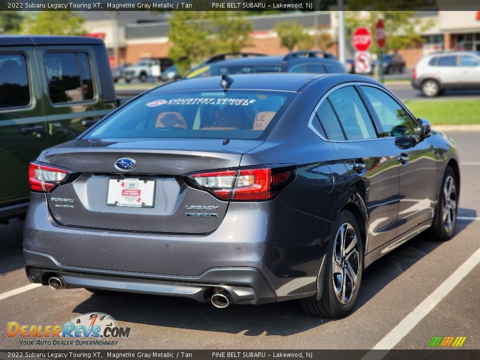 2022 Subaru Legacy Touring XT Magnetite Gray Metallic / Tan Photo #6