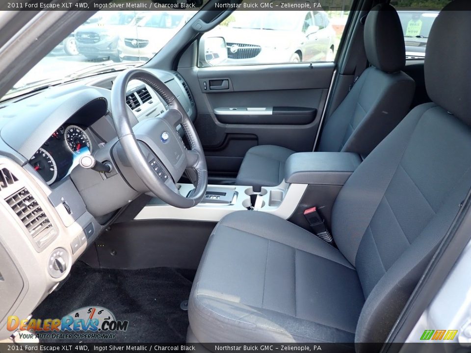 2011 Ford Escape XLT 4WD Ingot Silver Metallic / Charcoal Black Photo #20