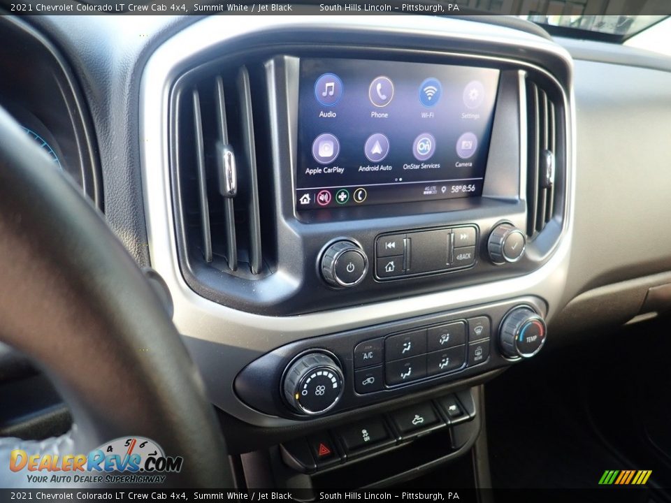 2021 Chevrolet Colorado LT Crew Cab 4x4 Summit White / Jet Black Photo #22