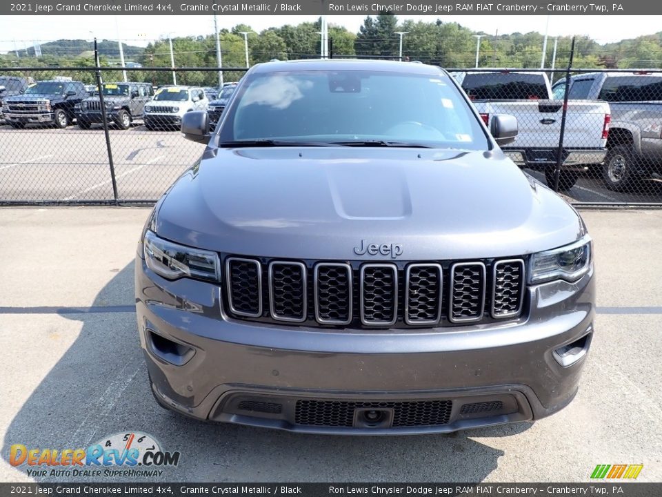 2021 Jeep Grand Cherokee Limited 4x4 Granite Crystal Metallic / Black Photo #2