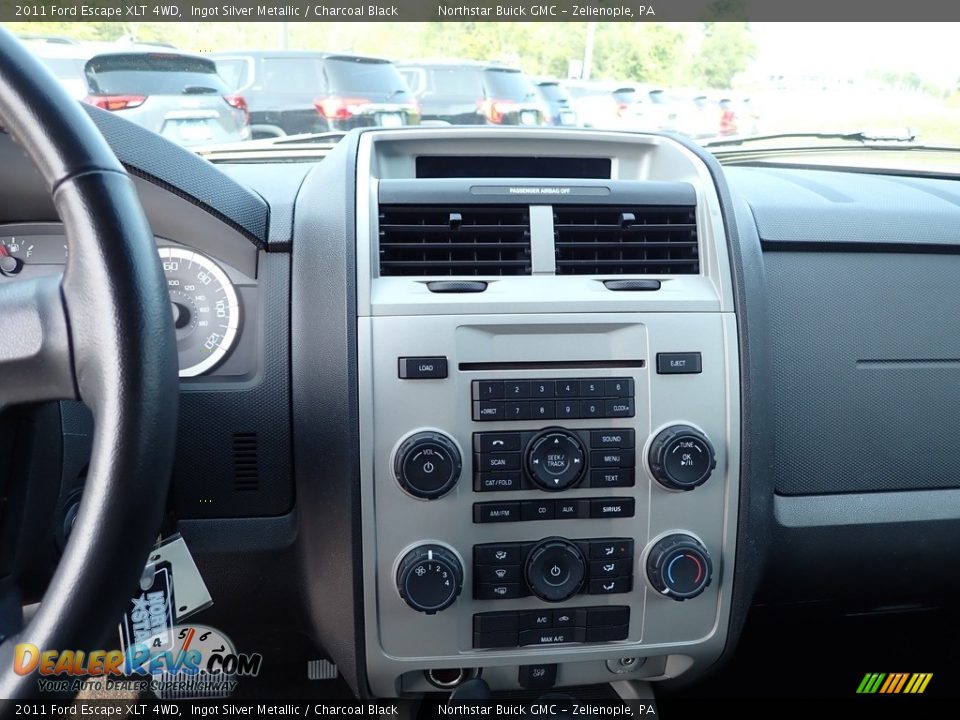 2011 Ford Escape XLT 4WD Ingot Silver Metallic / Charcoal Black Photo #23