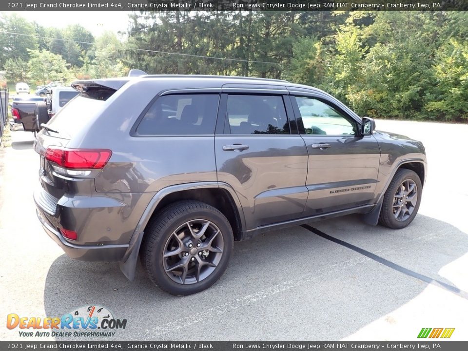 2021 Jeep Grand Cherokee Limited 4x4 Granite Crystal Metallic / Black Photo #4