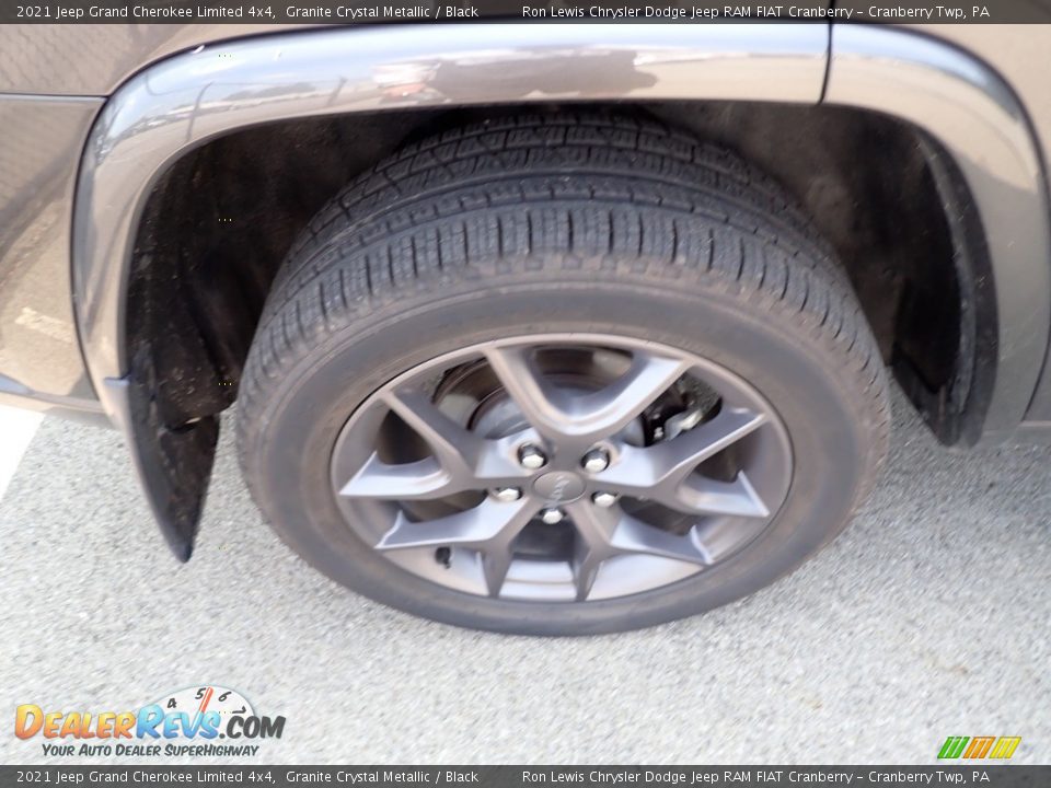 2021 Jeep Grand Cherokee Limited 4x4 Granite Crystal Metallic / Black Photo #5