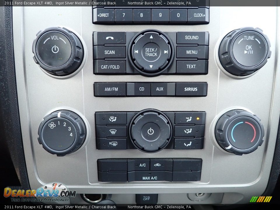 2011 Ford Escape XLT 4WD Ingot Silver Metallic / Charcoal Black Photo #27