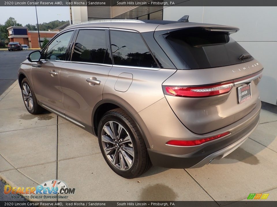 2020 Lincoln Corsair Reserve AWD Iced Mocha / Sandstone Photo #3