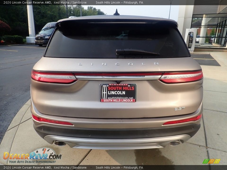 2020 Lincoln Corsair Reserve AWD Iced Mocha / Sandstone Photo #4