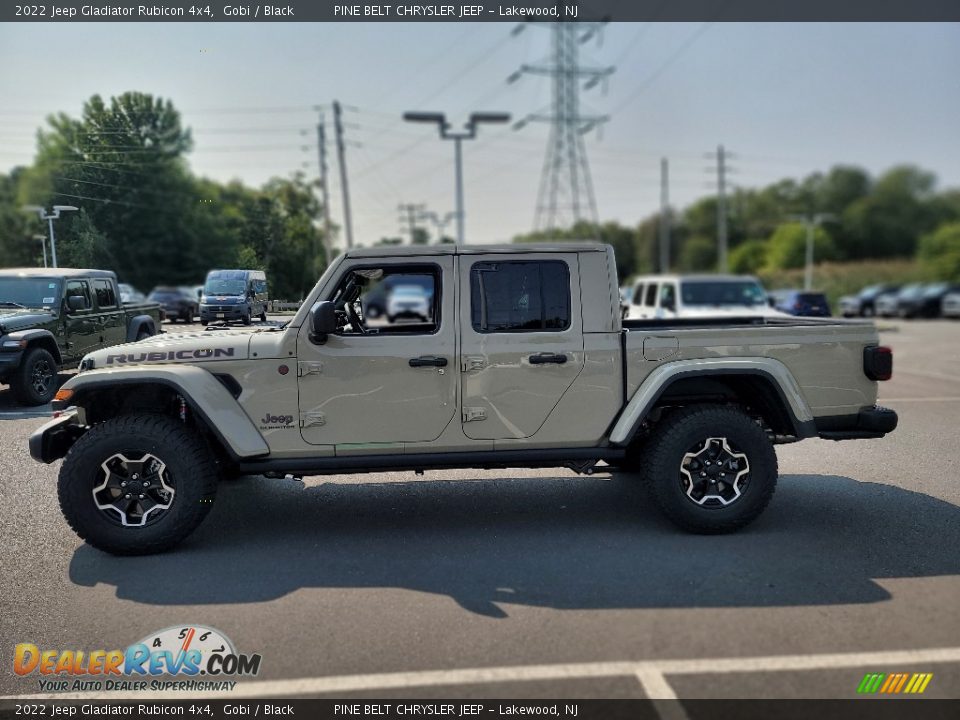 2022 Jeep Gladiator Rubicon 4x4 Gobi / Black Photo #3