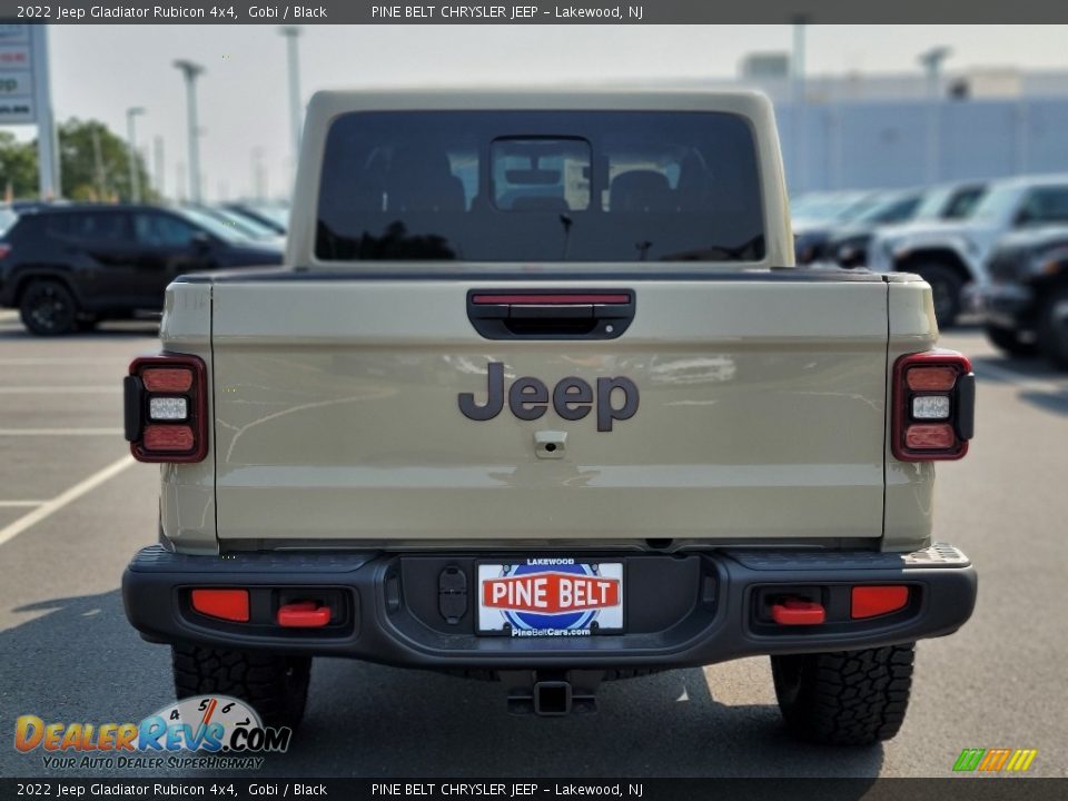 2022 Jeep Gladiator Rubicon 4x4 Gobi / Black Photo #5